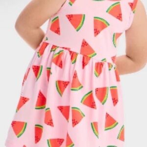 Cat & Jack Watermelon Print Toddler Dress